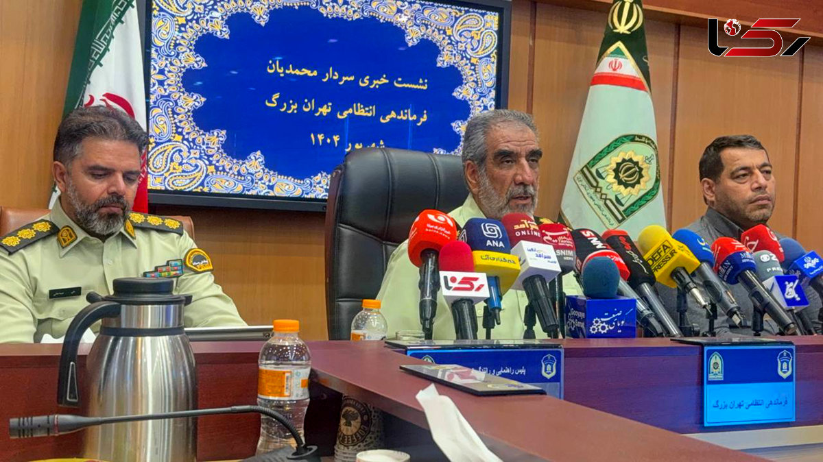 کاهش 34 درصدی سرقت های خشن در تهران / سردار محمدیان خبر داد