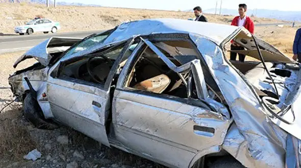 واژگونی سرویس مدرسه دانش آموزان رودان 2 کشته داد+تصاویر 