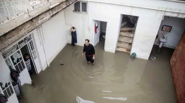 مردم اهواز و کارون در خانه خود حبس شده اند