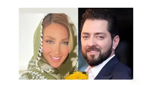 چرم پوشی فوق زیبای مینا مختاری همسر بهرام رادان ! / تم پاییزی اش حسرت برانگیز است ! + 5 عکس