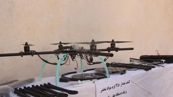 قاچاق عجیب تریاک با پهباد در گلستان! +عکس