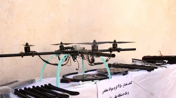 قاچاق عجیب تریاک با پهباد در گلستان! +عکس