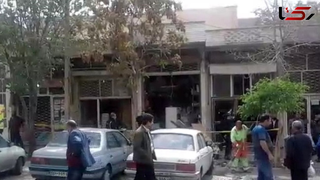 انفجار هولناک گاز با 4 مصدوم در مغازه یک تبریزی + فیلم