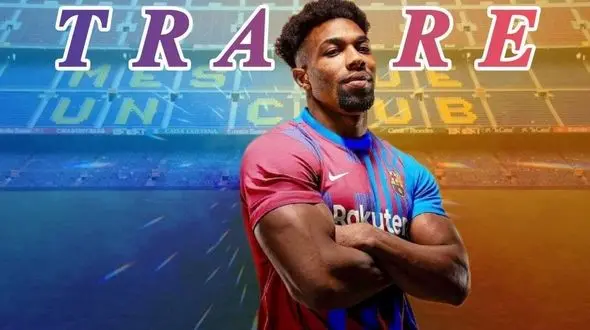 ترائوره با بارسلونا پیوست