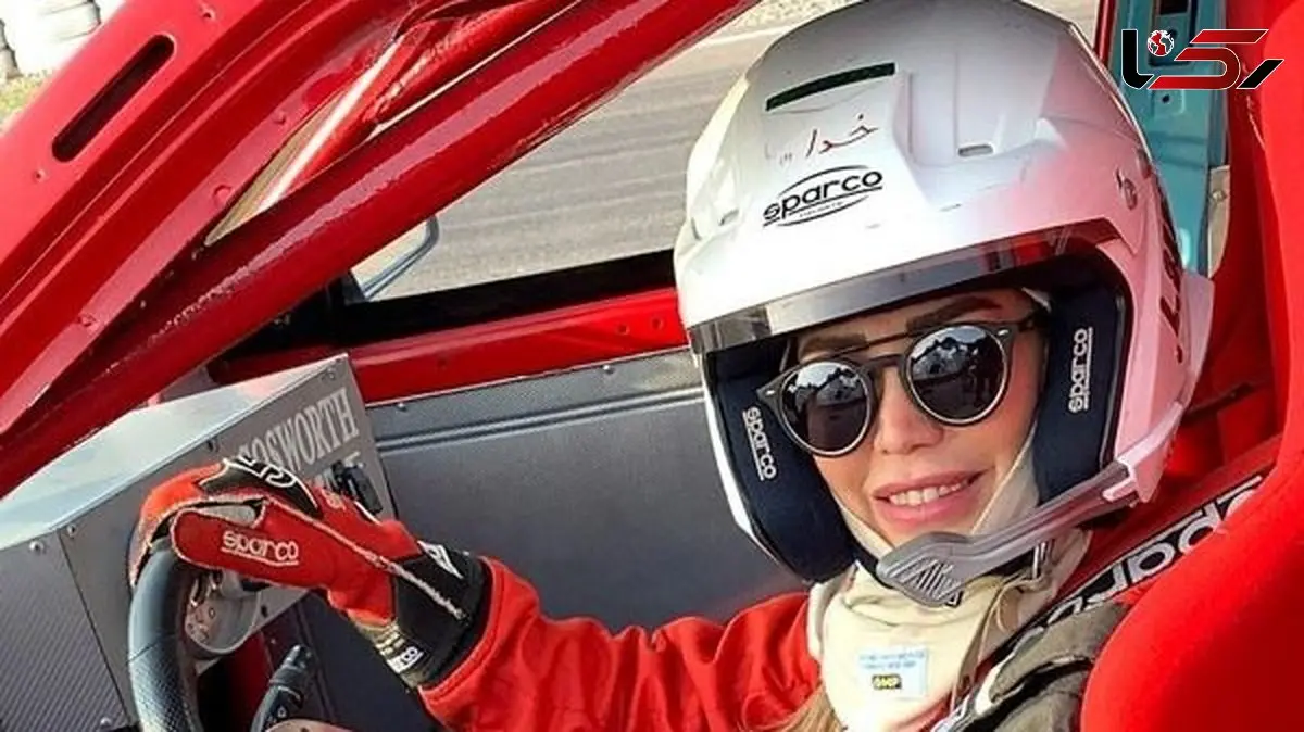 نگاهی به کیک تولد شکلاتی لاله صدیق اولین زن اتومبیل ران ایرانی+عکس/ مبارکاا باشه