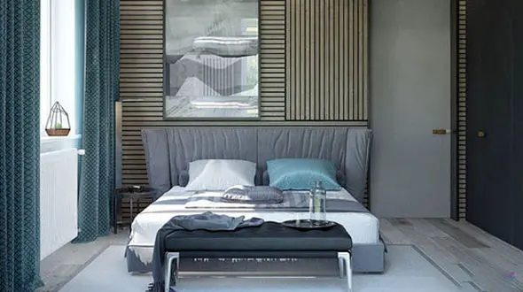 طرح هایی دلنشین برای دیوار اتاق خواب +عکس