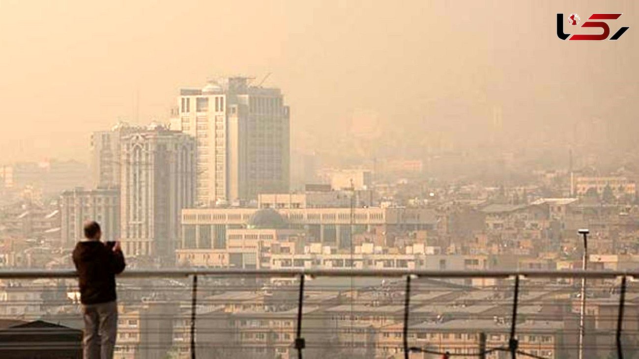 اوج گیری مجدد آلودگی هوای تهران / 16 ایستگاه کیفیت هوای پایتخت در وضعیت قرمز + فیلم