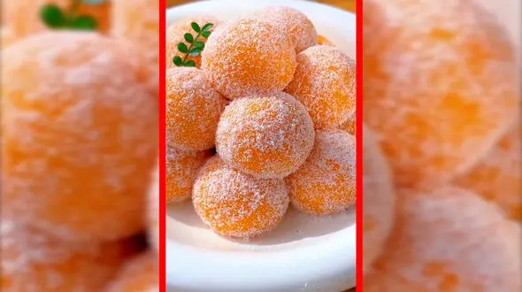 فیلم دستور تهیه توپک های نارنجی و برفی