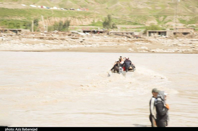 تخریب کامل روستای «چم‌مهر»