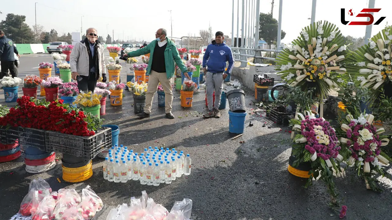 ممنوعیت حضور گلفروشان در جاده بهشت‌زهرا