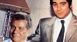 عکس / سفر در زمان / «استوارت ویتمن و بهروز وثوقی» در پشت صحنه فیلم قهرمانان /  سال 49