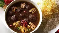 فیلم / خورشت فسنجون شاهکار گردو و رب انار