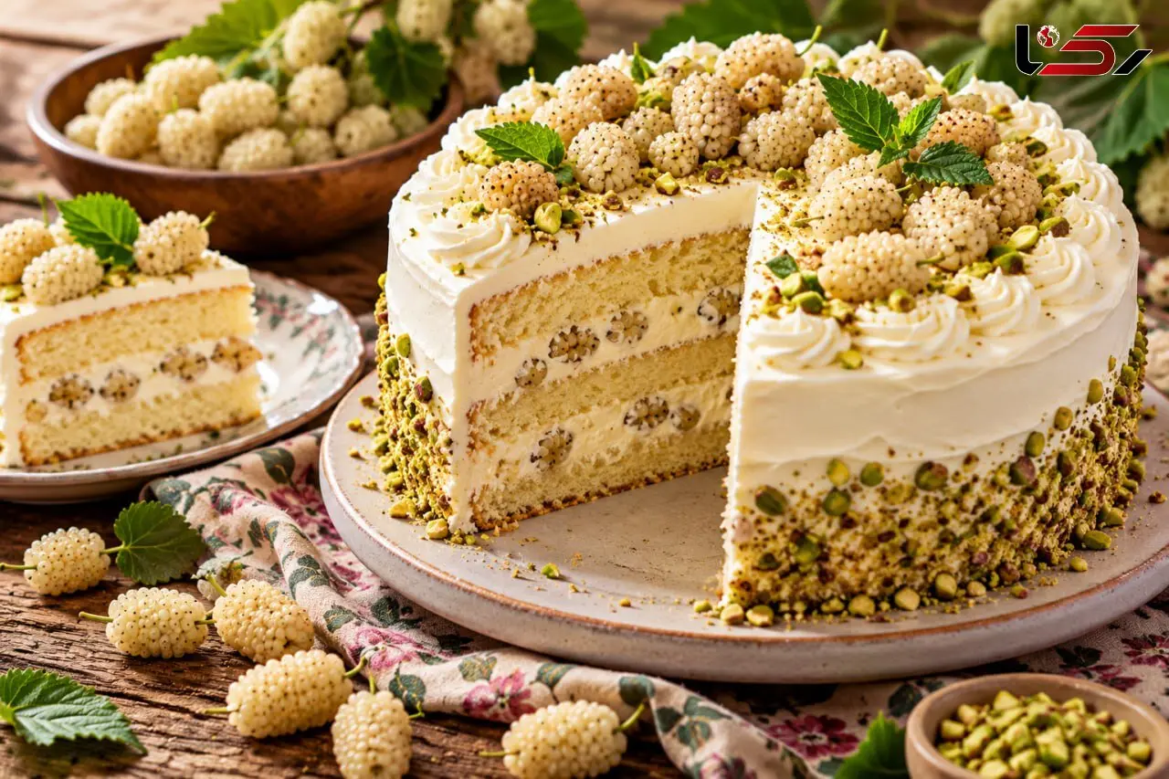 طرز تهیه کیک توت سفید؛ یک کیک خانگی خوش‌ عطر و متفاوت
