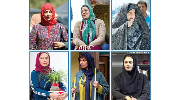 زن هزار چهره سینمای ایران ! 