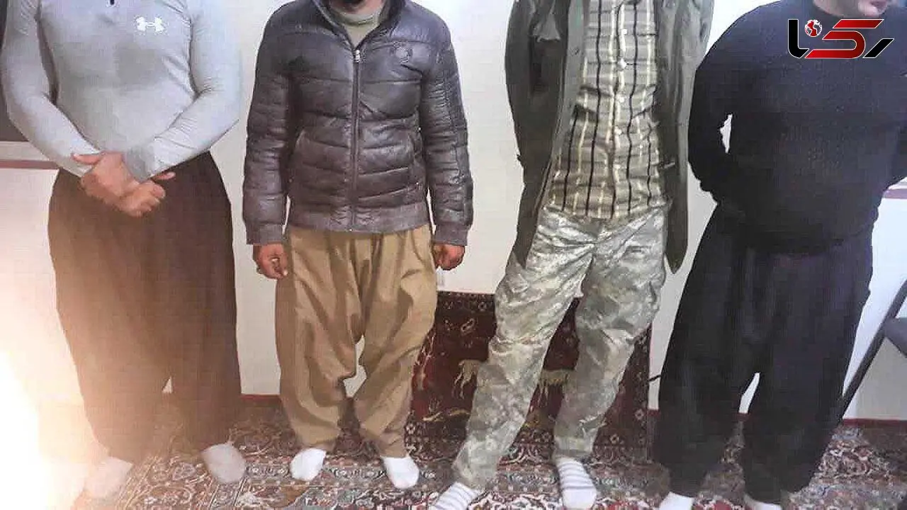 4 شکارچی در تنگه واشی دستگیر شدند +عکس
