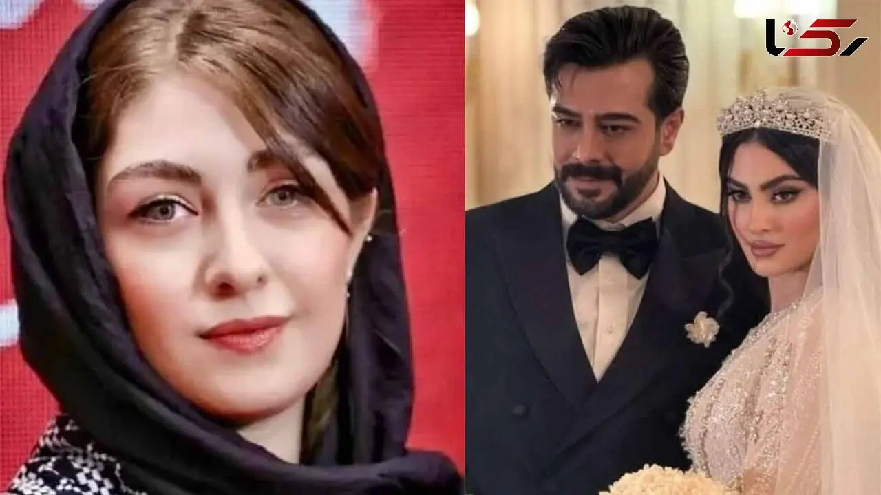 فیلم جدید از مراسم باشکوه مریم مومن  و حضور پررنگ الیکا ناصری به عنوان مهمان ویژه  / اقا داماد هم هستند