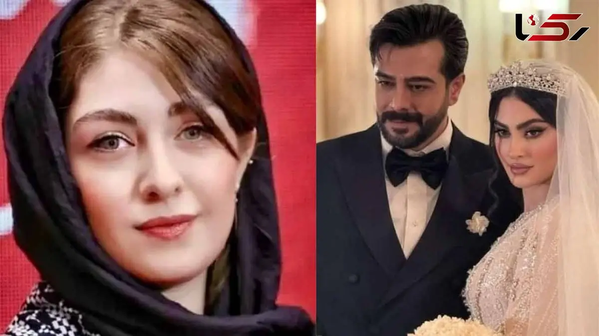 فیلم جدید از مراسم باشکوه مریم مومن  و حضور پررنگ الیکا ناصری به عنوان مهمان ویژه  / اقا داماد هم هستند