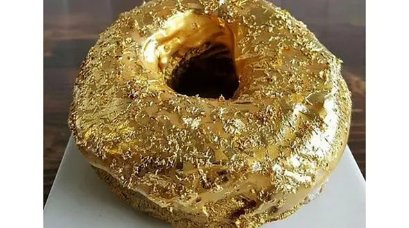 دونات فروشی با روکش طلا در اصفهان پلمب شد !