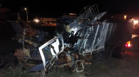 دو کشته و سه مصدوم در تصادف آزادراه پیامبر اعظم(ص)