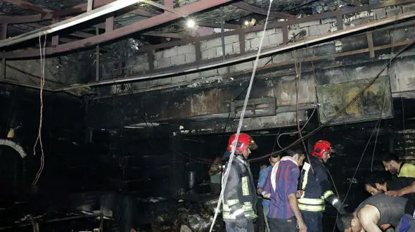 شناسایی هویت ۱۱ نفر از جانباختگان آتش سوزی قهوه خانه در اهواز 