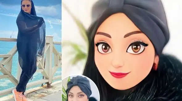 عکس سیاه و سفید صبا راد و همسرش