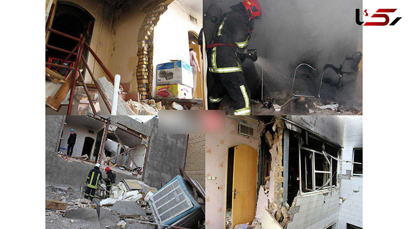انفجار ویرانگر خانه ای  در مشهد 