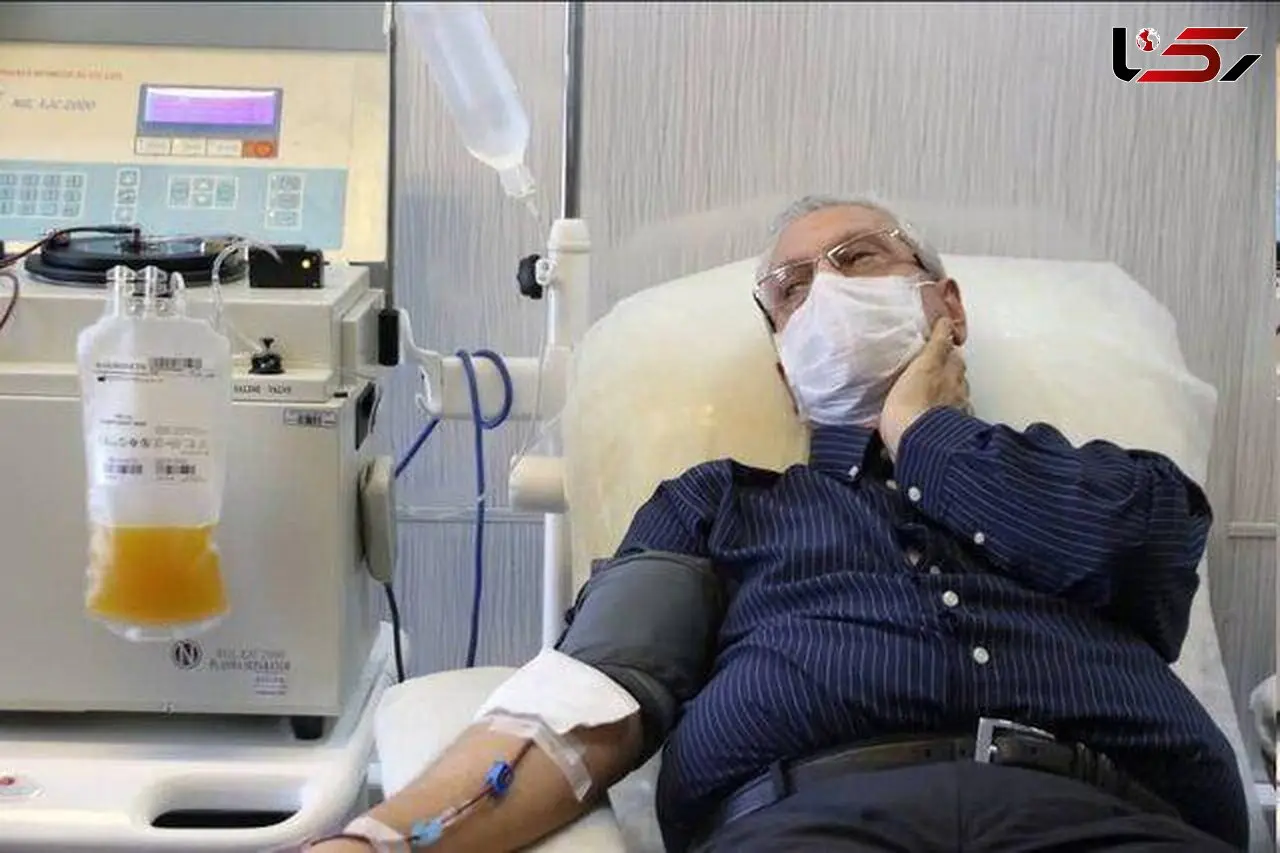 اهدای پلاسمای خون از سوی ربیعی پس از بهبود کرونا + عکس
