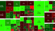 بورس امروز با افت آغاز به کار کرد / صنایع غذایی و خودرویی ها سبز هستند + جدول نمادها