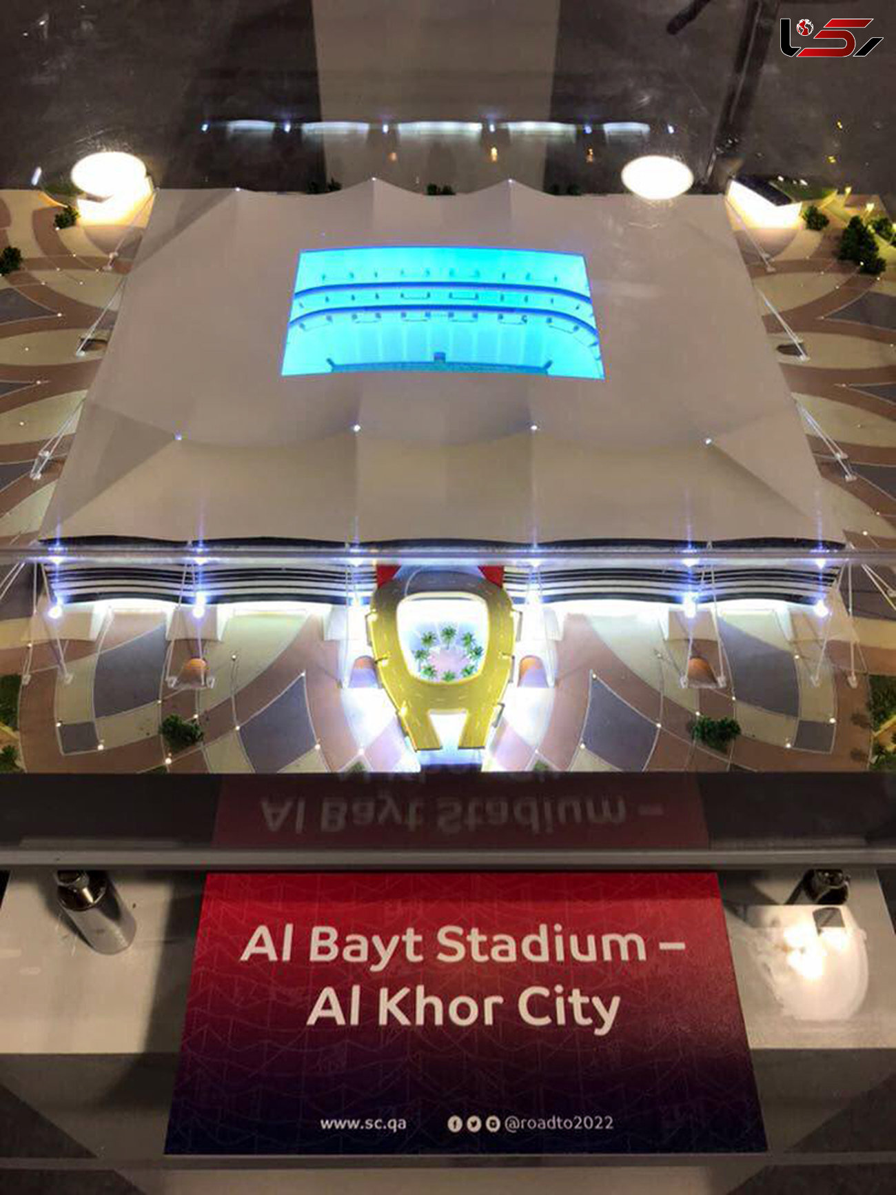 ورزشگاه‌های رویایی 2022 قطر در لندن رونمایی شد