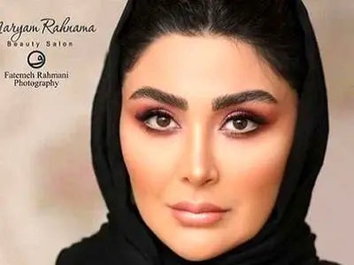 فیلم /ترسناکترین گریم هالووینی بر چهره مریم معصومی ! / خانم بازیگر همه را قبض روح کرد ...