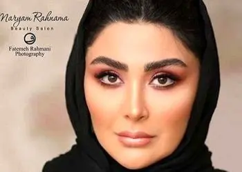 فیلم /ترسناکترین گریم هالووینی بر چهره مریم معصومی ! / خانم بازیگر همه را قبض روح کرد ...