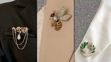 ۱۵ سنجاق سینه خاص برای استفاده روزمره و مهمانی‌ های لاکچری