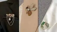 15 مدل سنجاق سینه خاص برای استفاده روزمره و مهمانی‌ های لاکچری