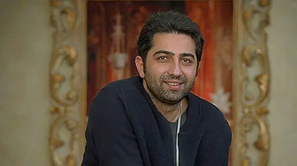 چهره جوان و کم سن و سال علی سخنگو و همسرش پای سفره عقد
