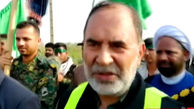 حضور فرمانده یگان‌های ویژه فراجا در میان کاروان پیاده روی اربعین حسینی