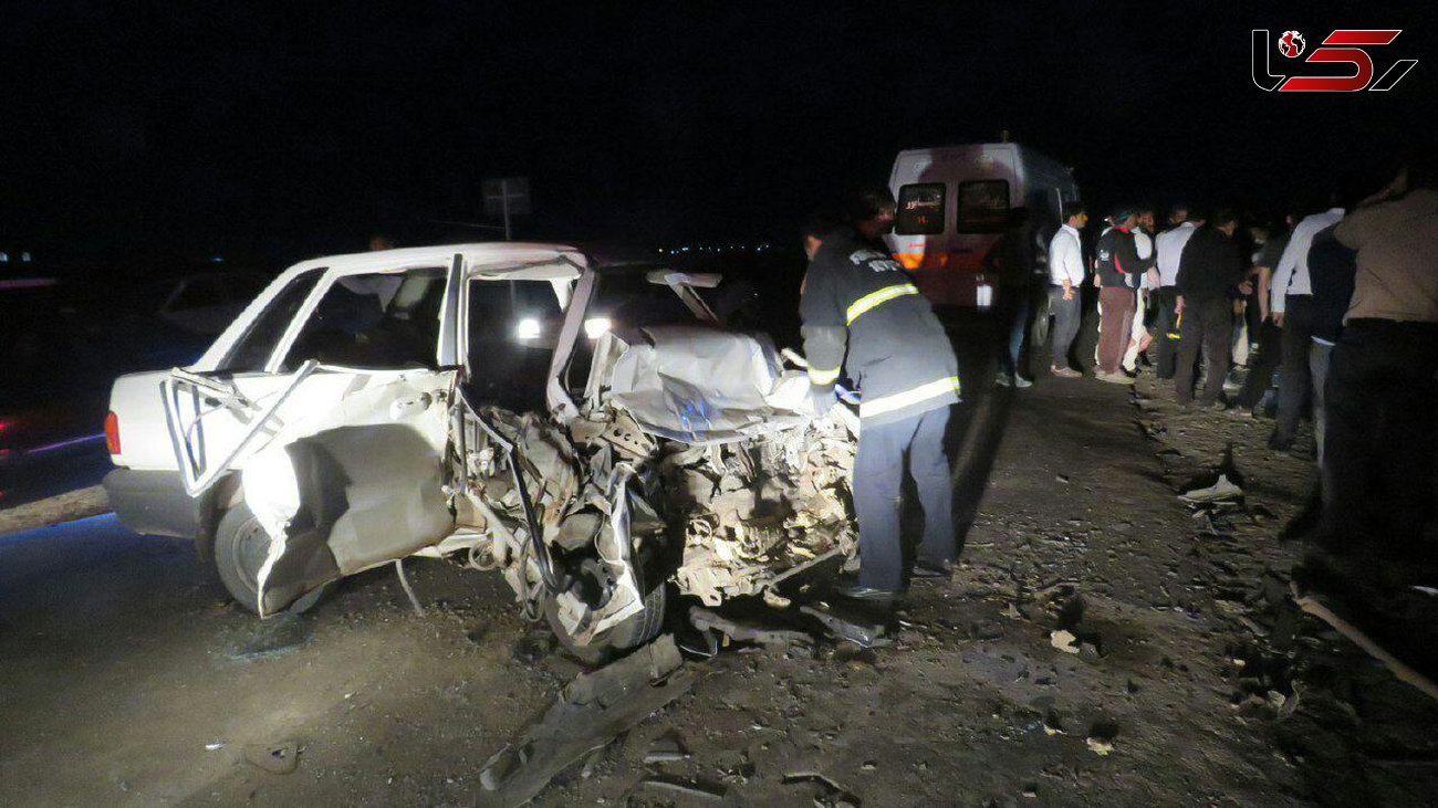 مرگ تلخ راننده پراید در ساوه