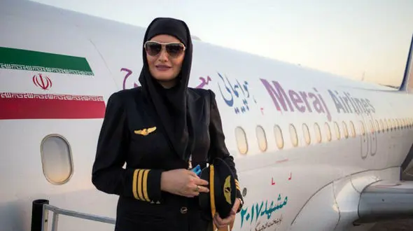 پرواز هواپیمای ایرباس با  2 خانم خلبان ایرانی + عکس کابین خلبان پرواز عسلویه