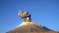لحظه فوران کوه عظیم آتشفشان در مکزیک + فیلم بسیار دیدنی و زیبا