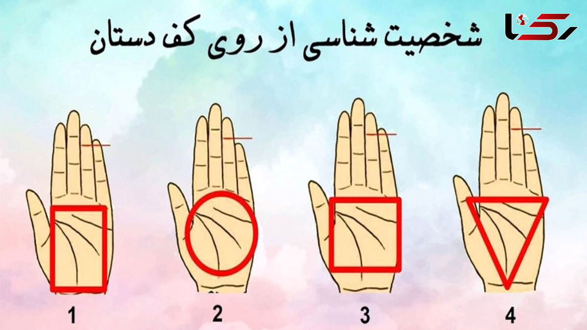 تست شخصیت شناسی / خطوط کف دستت شخصیتت رو فاش می کنه