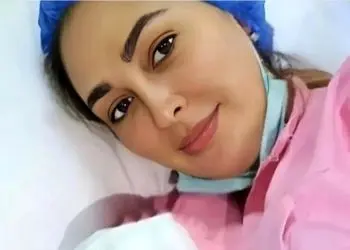 عکس / الهام حمیدی: بالاخره در پاییز  9 ماه انتظارم به سر اومد‎ دخترم ثمره عشق من و باباتی ... گرفتن دست‌های تو بهترین عاشقانه  ....