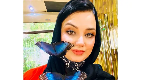 لباس لمپنی صبا راد را ببینید  / خانم مجری در آرزوی باربی شدن ! + عکس