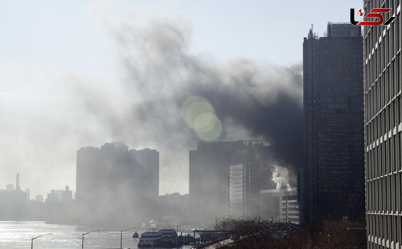 آتش سوزی در مرکز پزشکی دانشگاه نیویورک