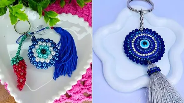 آویز دست‌ ساز چشم نظر با 15 ایده خلاقانه؛ پلی میان سنت و مدرن