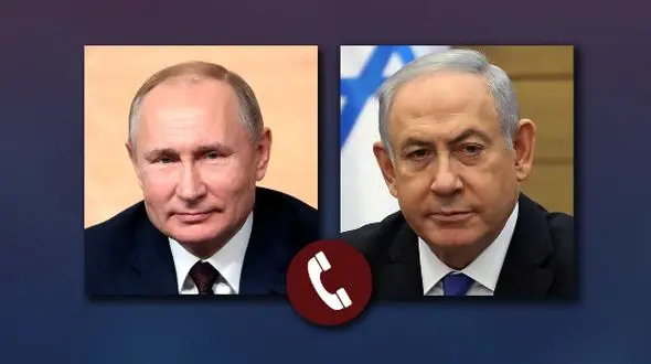 پوتین در تماس با نتانیاهو: باید برای موضوع هسته‌ای ایران راه‌حل دیپلماتیک یافت