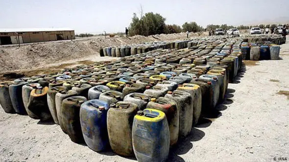 شناسایی باغی در شیراز که انبار سوخت قاچاق بود