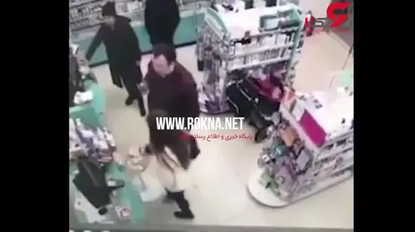 سرقت خانوادگی با کمک عضو کوچک خانواده روی کالسکه + فیلم / روسیه