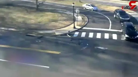 سانحه ای خونین بر اثر بی احتیاطی یک راننده+ فیلم