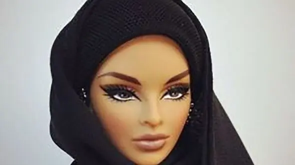 این عروسک باربی خانم بازیگر جذاب ایرانی است ! / بعد طلاق چی شد ؟!