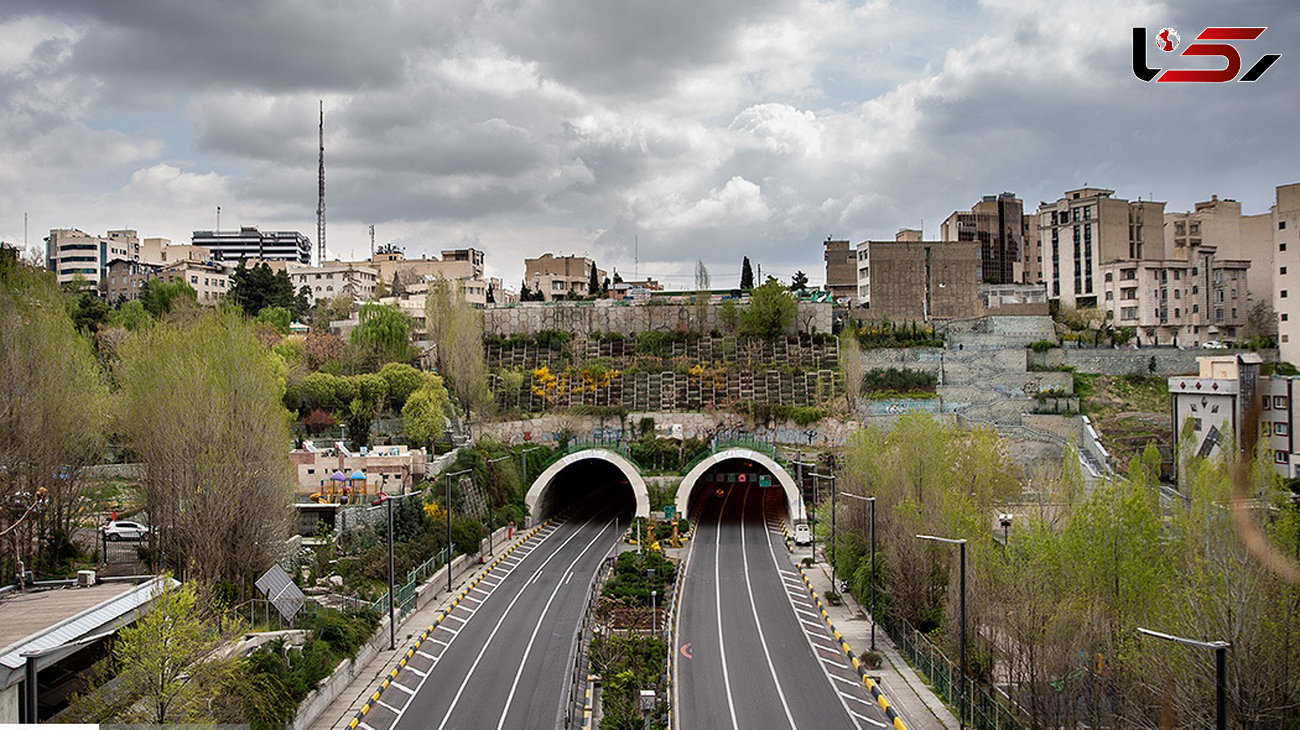 وضعیت ترافیک خیابان های تهران در سومین روز نوروز۱۴۰۳