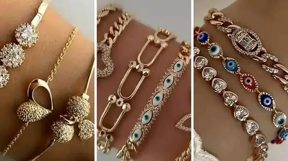 مدل‌ های جذاب دستبند ترکیبی مخصوص روزهای گرم تابستان